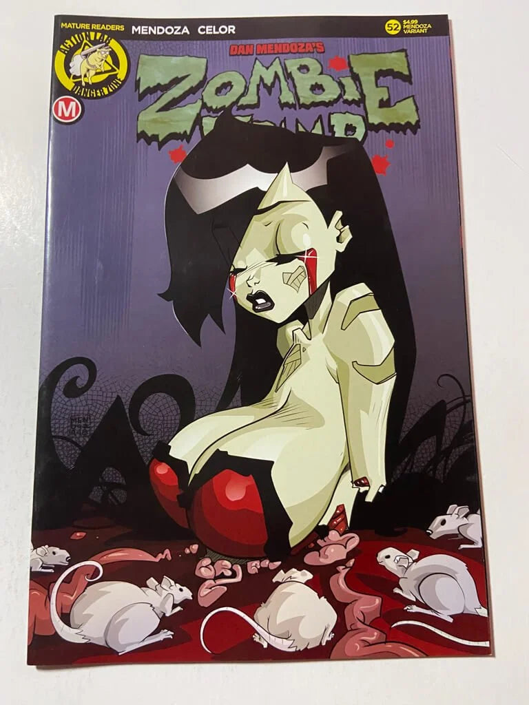 ZOMBIE TRAMP #52 NM- Dan Mendoza Variant