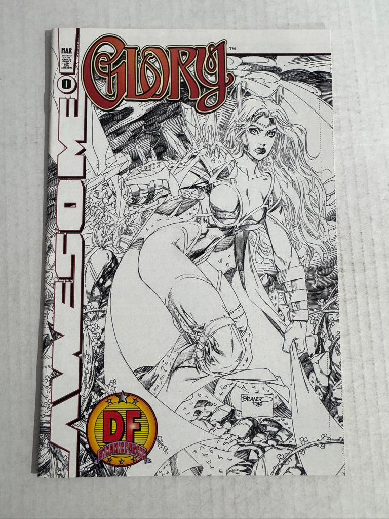 GLORY #0 VF/NM Brandon Peterson Sketch Variant