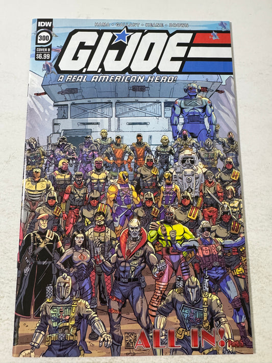 GI JOE A Real American Hero #300 NM B Variant