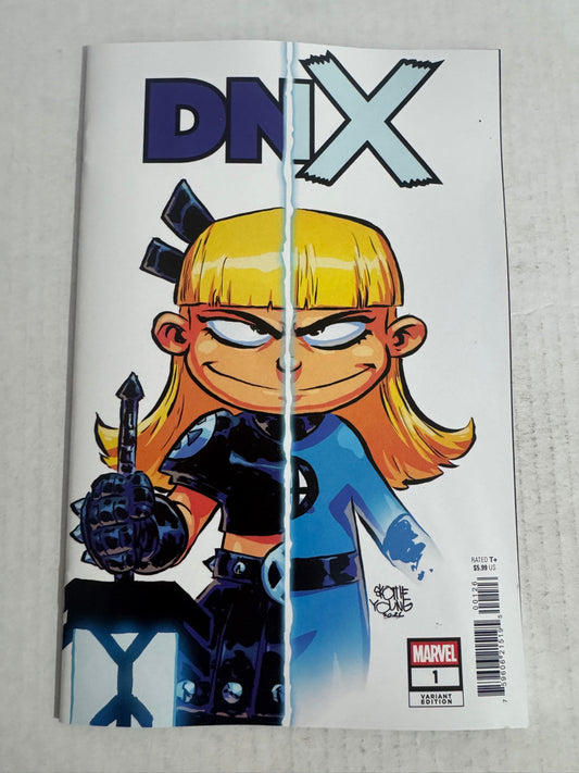 DNX #1 NM Skottie Young Magik & Sue Storm Blind Bag Variant