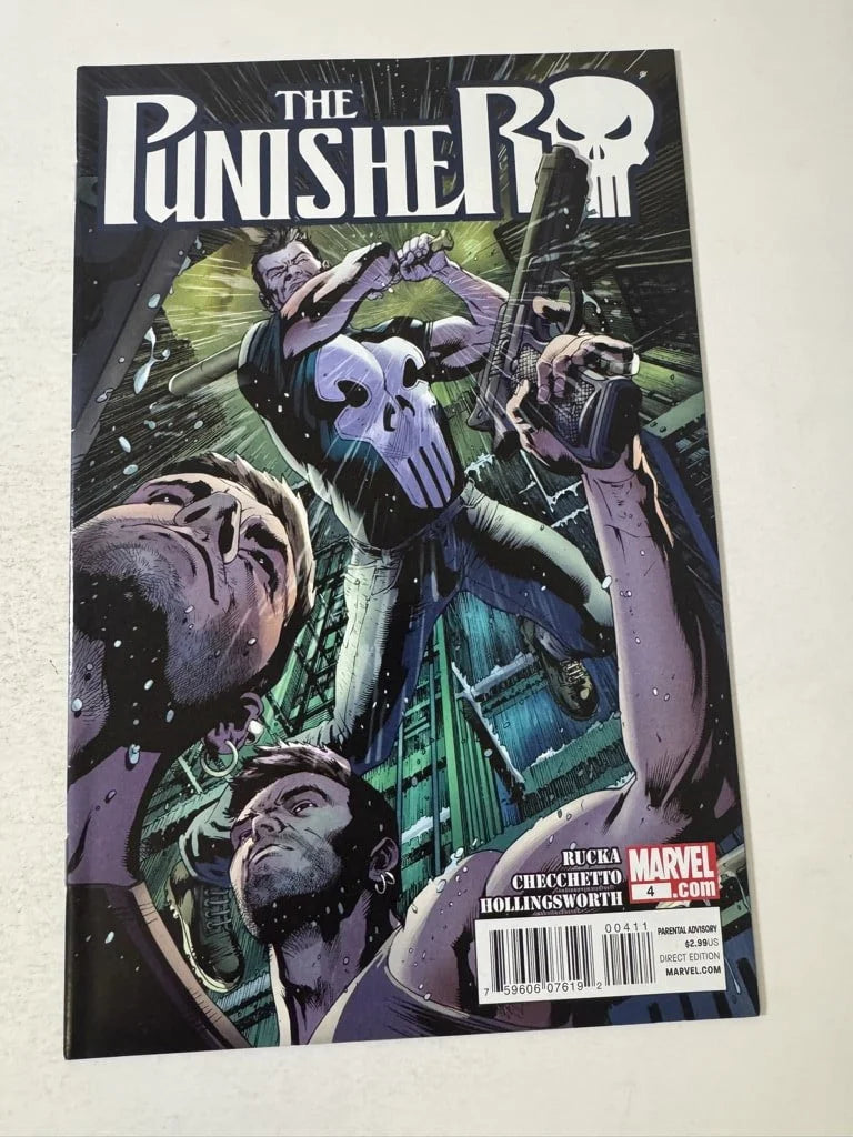 PUNISHER #4 Vol 8 NM Bryan Hitch Cover