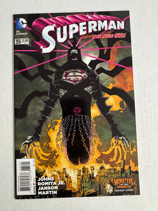 SUPERMAN #35 Vol 3 NM Jason Pearson Monsters of The Month Variant