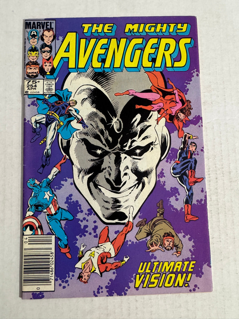 AVENGERS #254 VF CANADIAN PRICE VARIANT