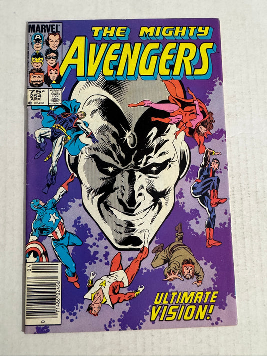AVENGERS #254 VF CANADIAN PRICE VARIANT