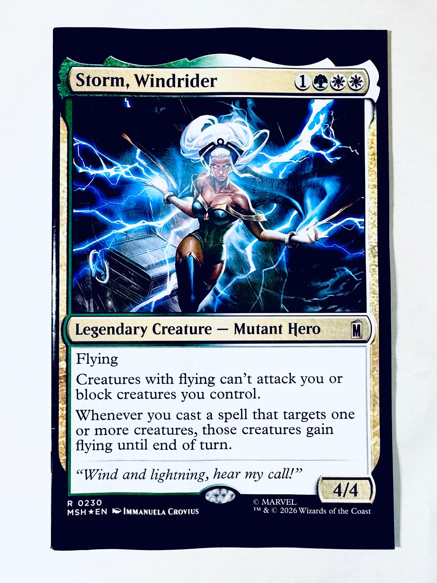 X-MEN #32 NM Immanuela Crovius Magic: the Gathering Variant