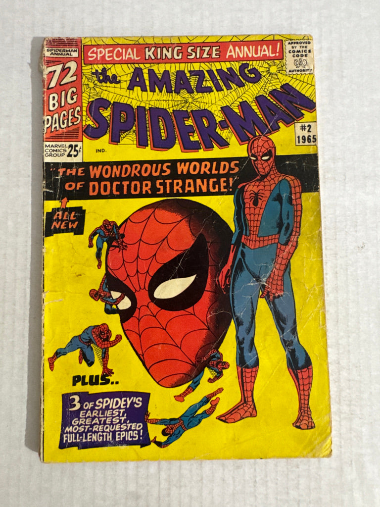 AMAZING SPIDER-MAN KING-SIZE SPECIAL ANNUAL #2 GD-