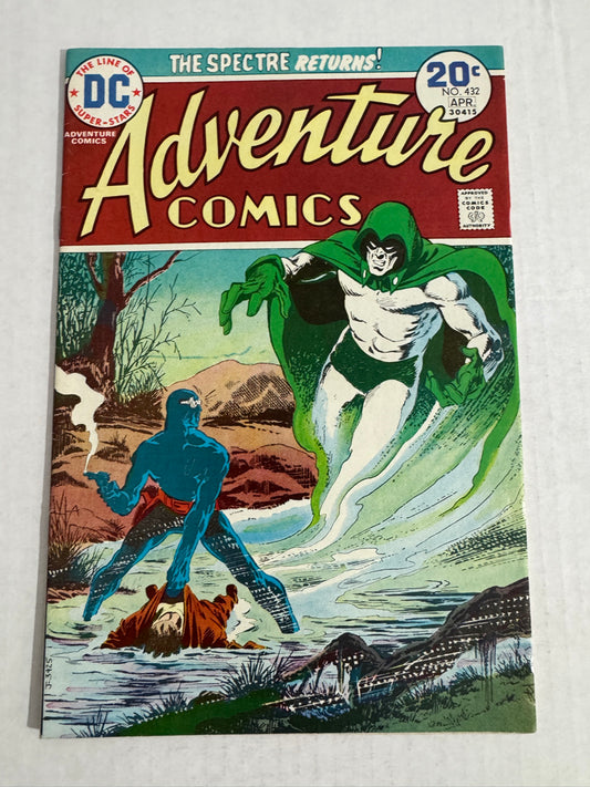 ADVENTURE COMICS #432 VF Jim Aparo Cover