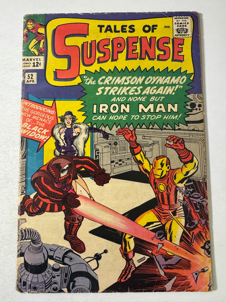 TALES OF SUSPENSE #52 GD/VG 1ST APPEARANCE