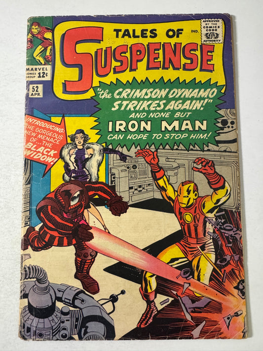 TALES OF SUSPENSE #52 GD/VG 1ST APPEARANCE