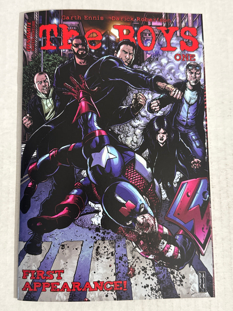 THE BOYS #1 NM Darrick Robertson Blind Bag Variant