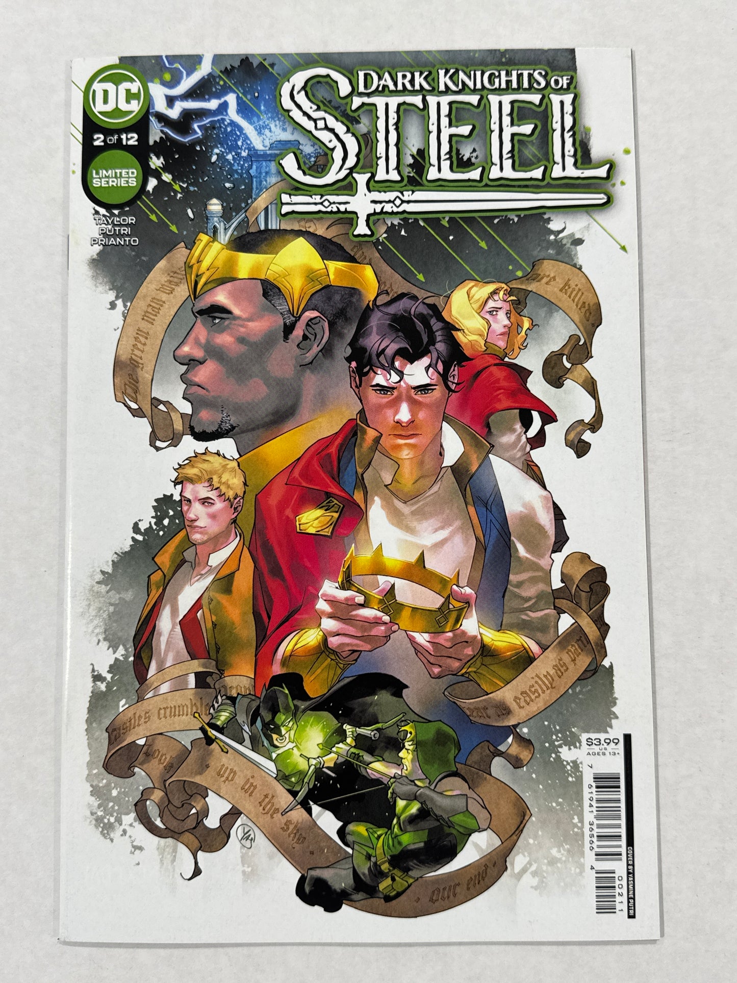 DARK KNIGHTS OF STEEL #2 NM Yasmine Putri Cover
