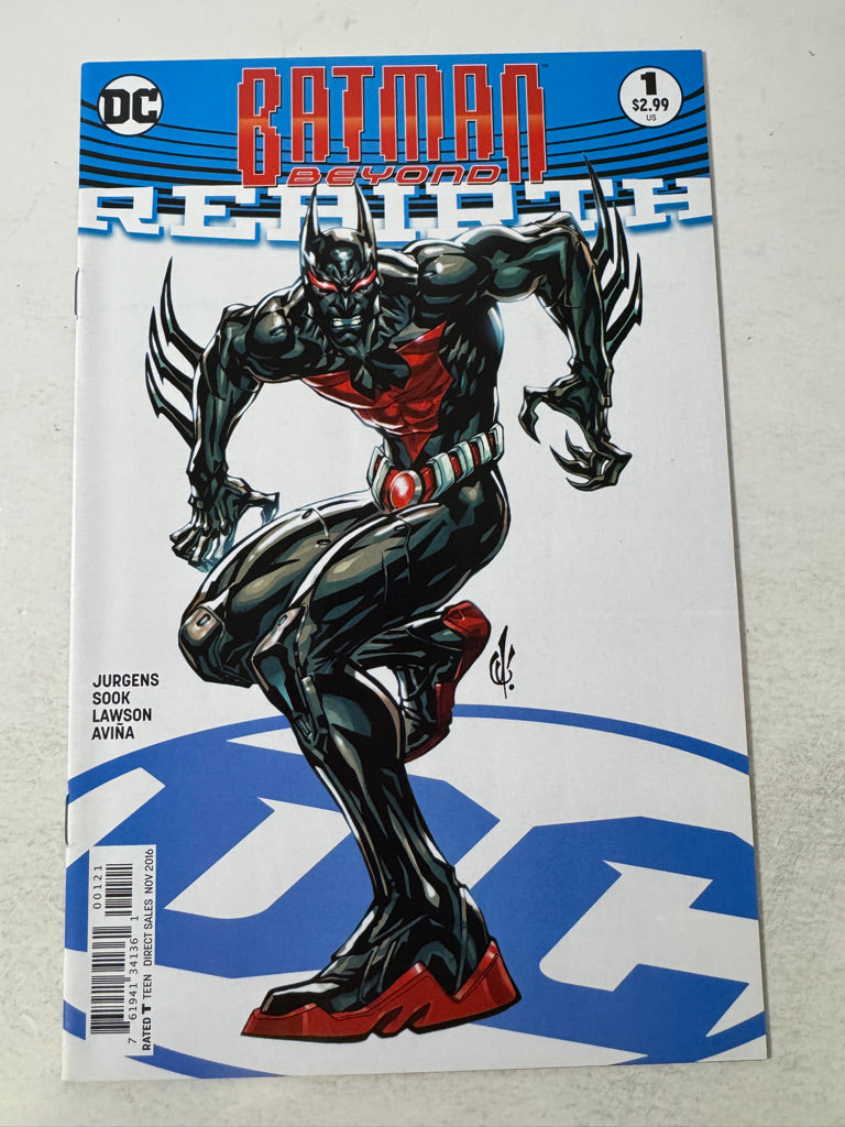 BATMAN BEYOND REBIRTH #1 NM D'Anda Variant