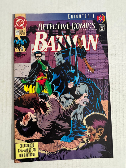 DETECTIVE COMICS #665 Kelley Jones Cover
