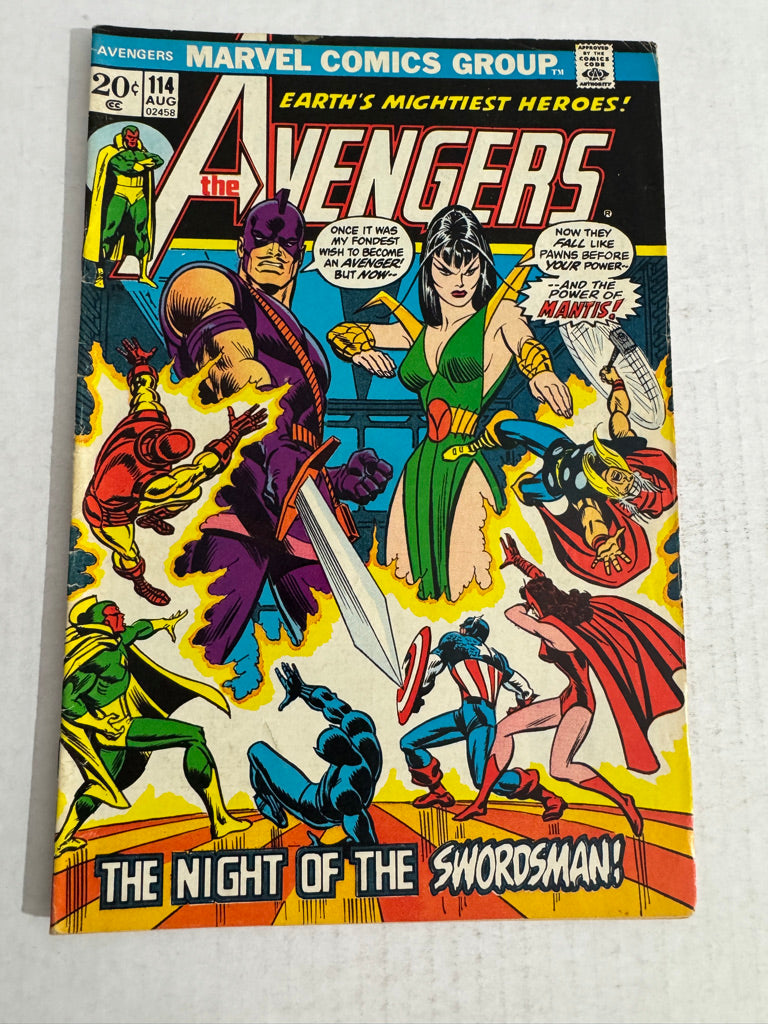 AVENGERS #114 FN