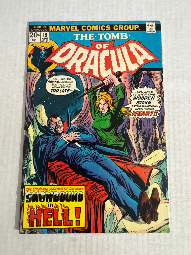 THE TOMB OF DRACULA #19 VG+