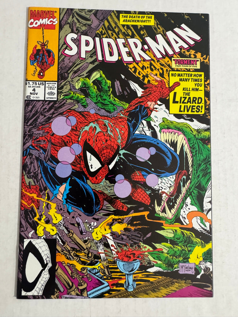 SPIDER-MAN #4 Todd McFarlane Cover