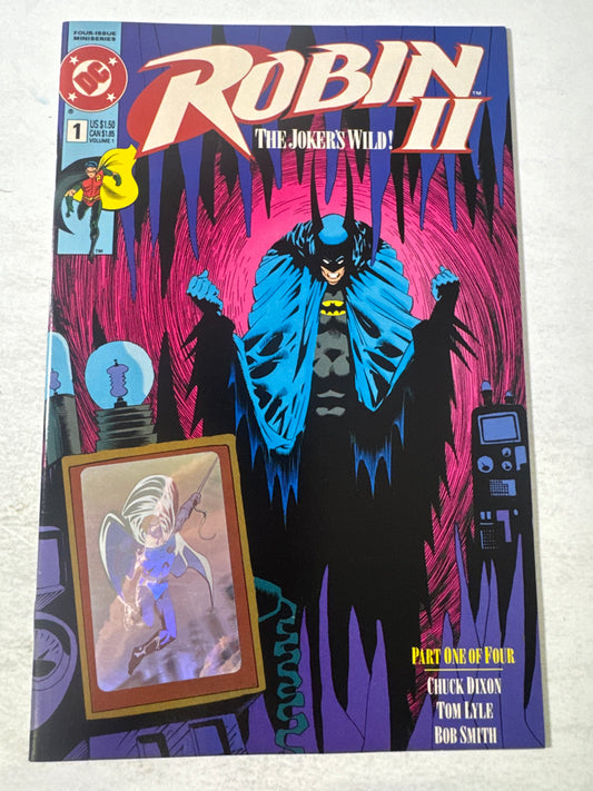 ROBIN II Joker's Wild #1 Kelley Jones Hologram Variant