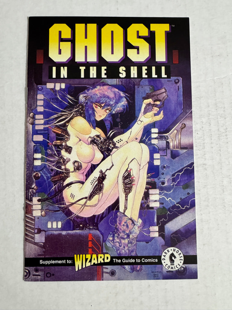 GHOST IN THE SHELL ASHCAN NM- Masamune Shirow Cover Wizard Promo