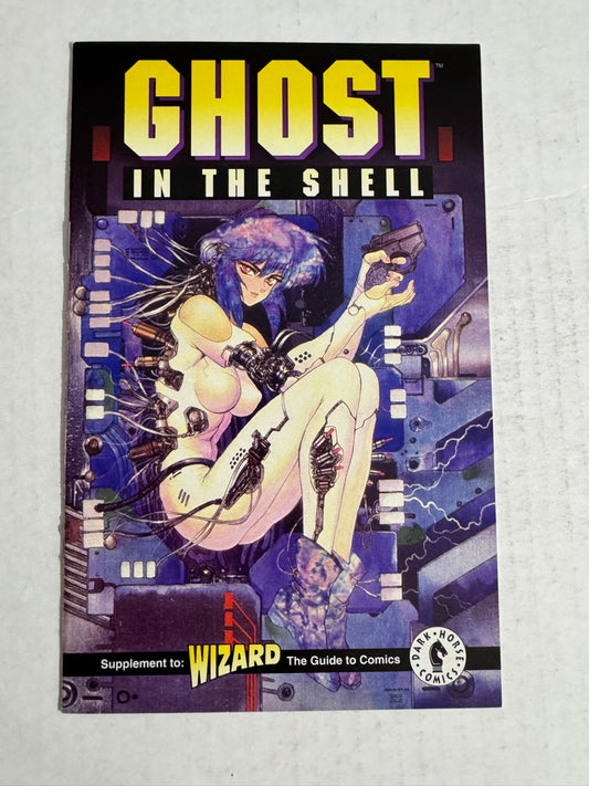GHOST IN THE SHELL ASHCAN NM- Masamune Shirow Cover Wizard Promo