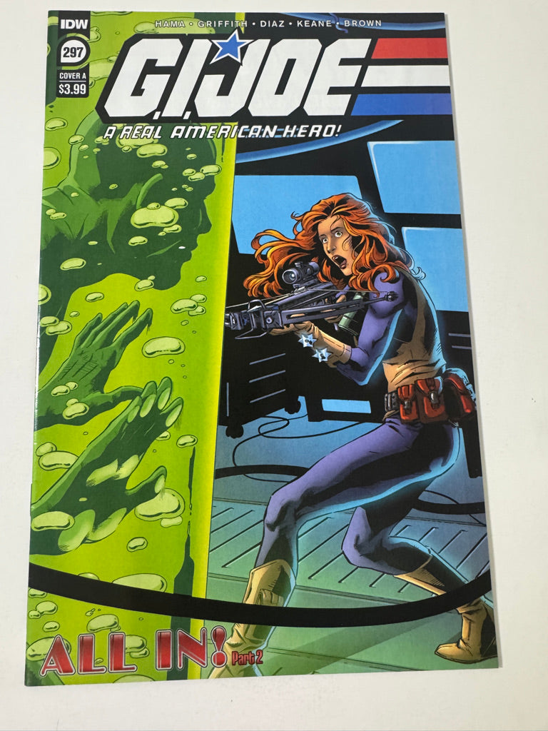 GI JOE A Real American Hero #297 NM-