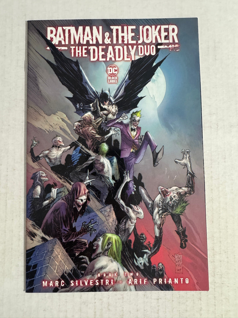 BATMAN & THE JOKER DEADLY DUO #2 NM Marc Silvestri Cover
