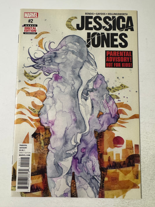 JESSICA JONES #2 NM David Mack Cover