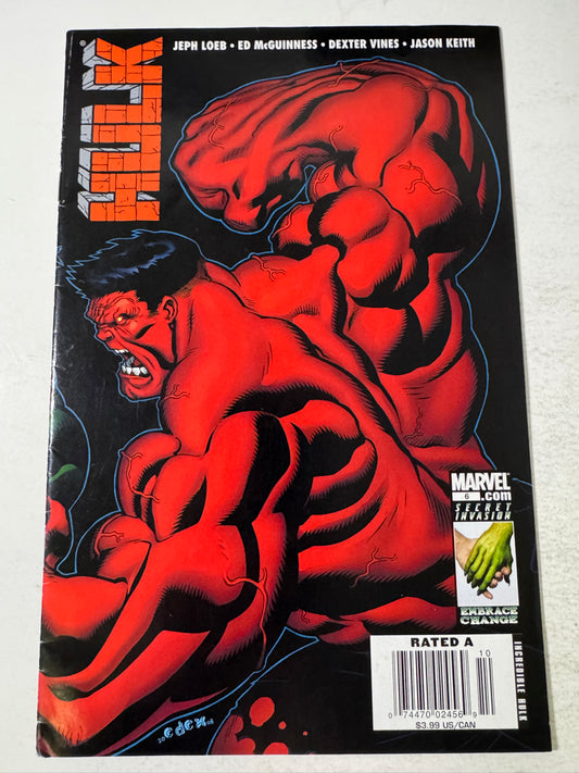 HULK #6 VG NEWSSTAND