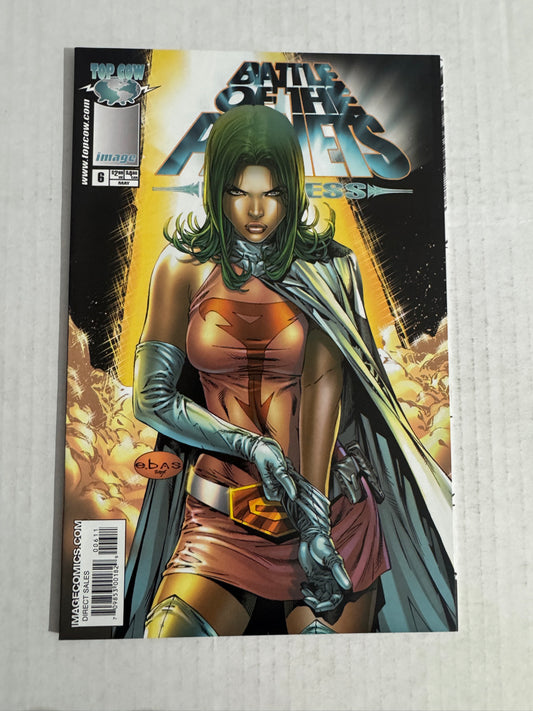 BATTLE OF THE PLANETS: PRINCESS #6 NM- E. Bas Cover