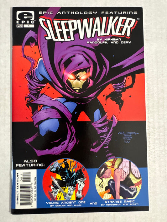 EPIC ANTHOLOGY FEATURING SLEEPWALKER #1 NM- 1ST APPEARANCE