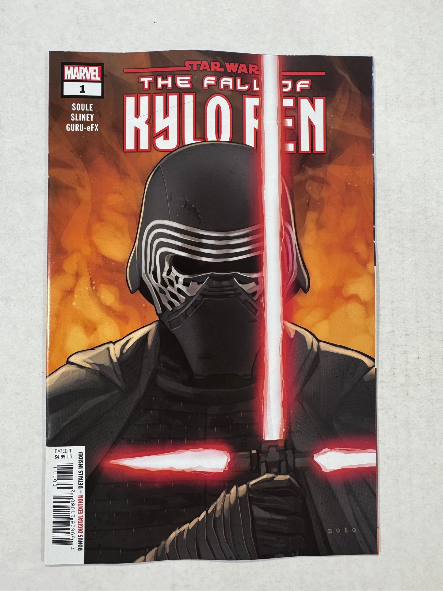 STAR WARS: THE FALL OF KYLO REN #1 NM