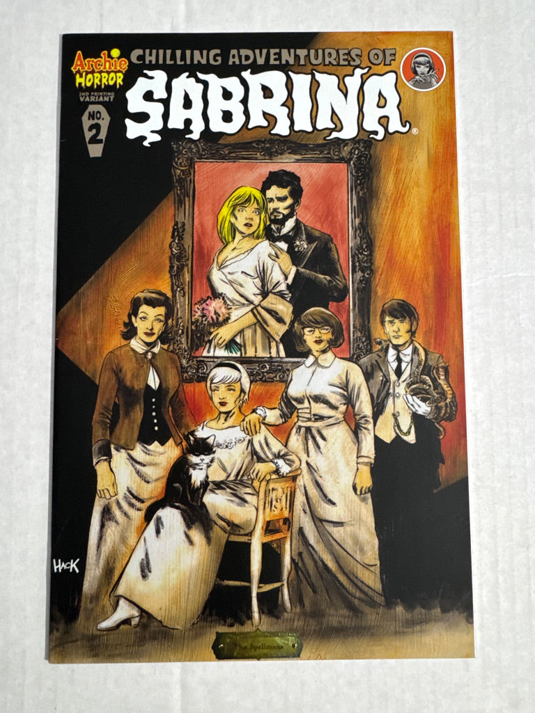 CHILLING ADVENTURES OF SABRINA #2 NM- 2nd Print Hack Variant
