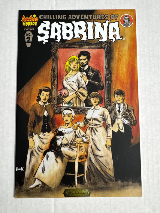 CHILLING ADVENTURES OF SABRINA #2 NM- 2nd Print Hack Variant