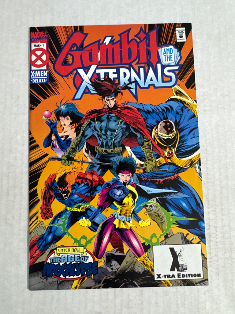 GAMBIT AND THE X-TERNALS #1 NM- 2nd Print Variant