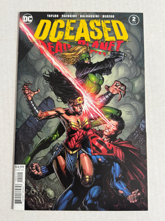 DCEASED Dead Planet #2 NM David Finch Cover