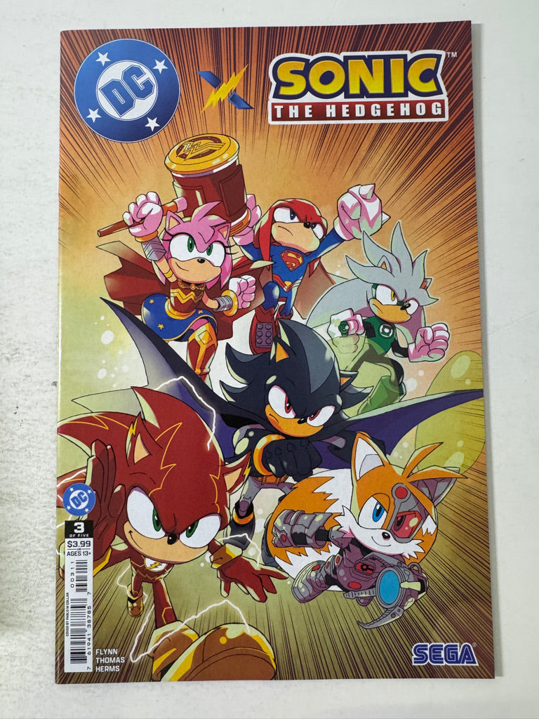 DC X SONIC THE HEDGEHOG #3 NM