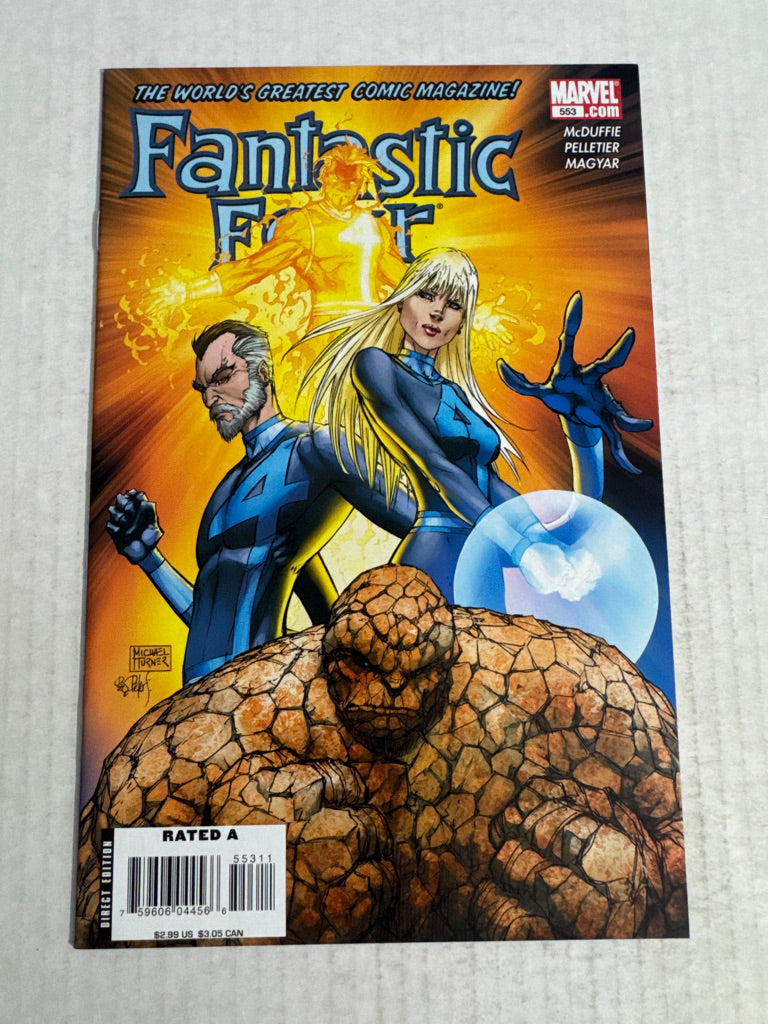 FANTASTIC FOUR #553 NM Michael Turner Cover