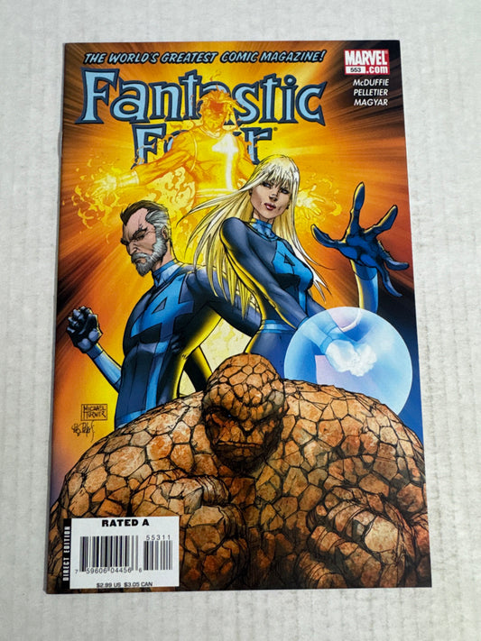 FANTASTIC FOUR #553 NM Michael Turner Cover