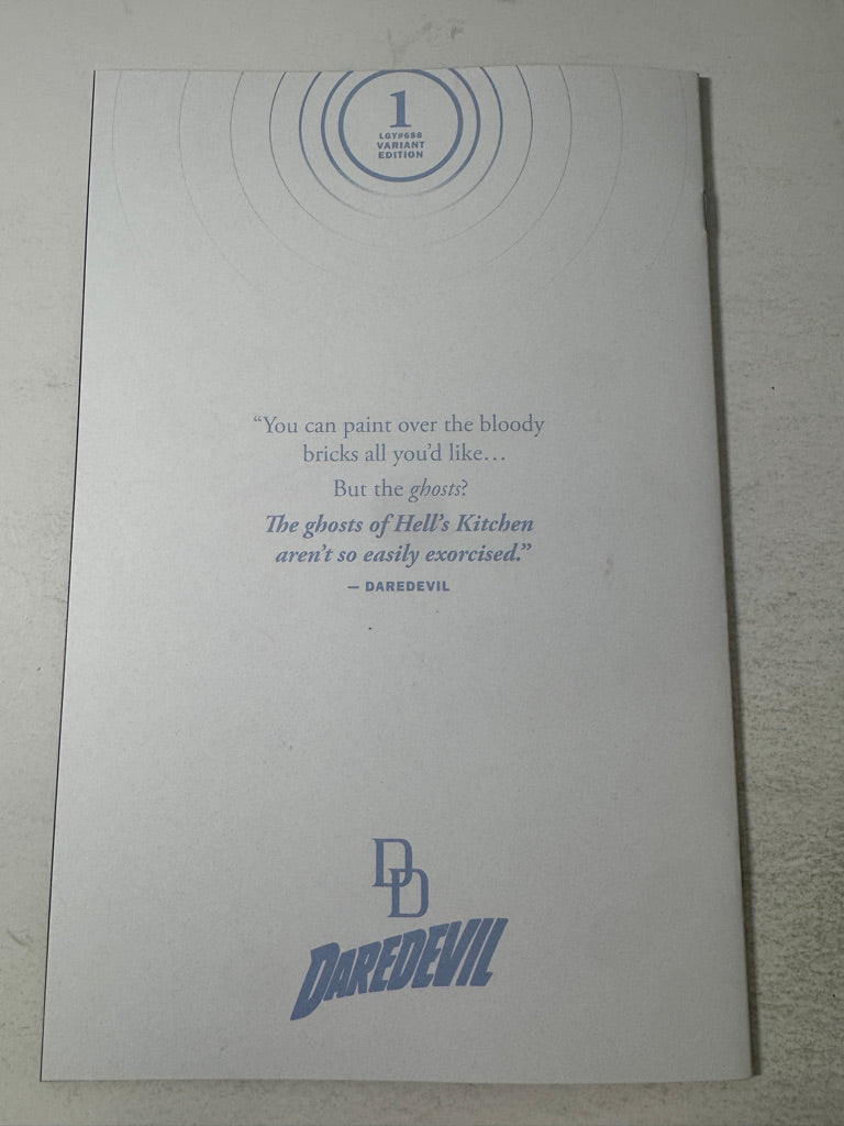 DAREDEVIL #1 Vol 9 NM Blind Bag Pull Alex Maleev Original Kingpin Sketch