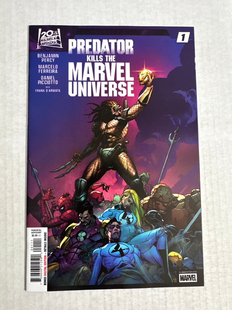 PREDATOR KILLS THE MARVEL UNIVERSE #1 NM