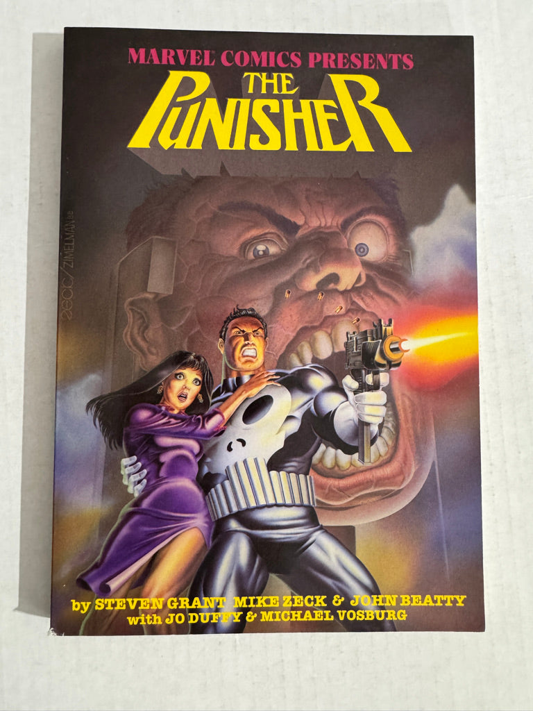 MARVEL COMICS PRESENTS THE PUNISHER TPB (1988) NM- Mike Zeck Cover