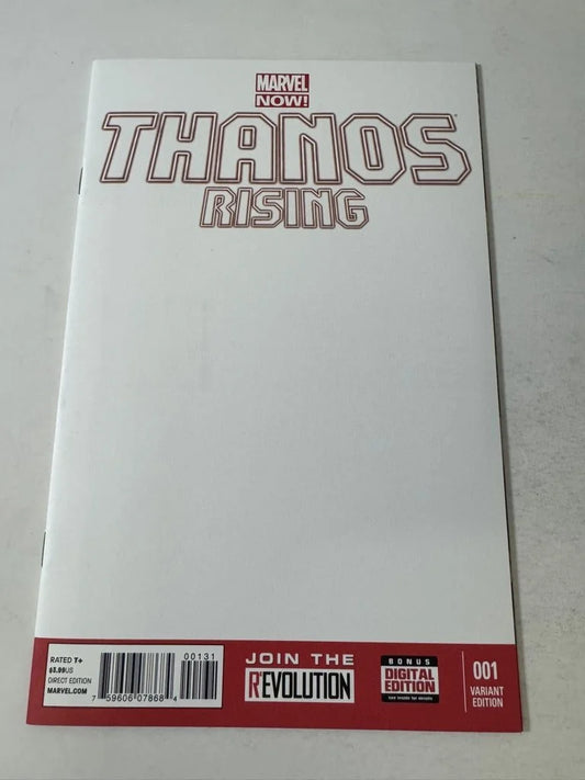 THANOS RISING #1 NM Blank Variant