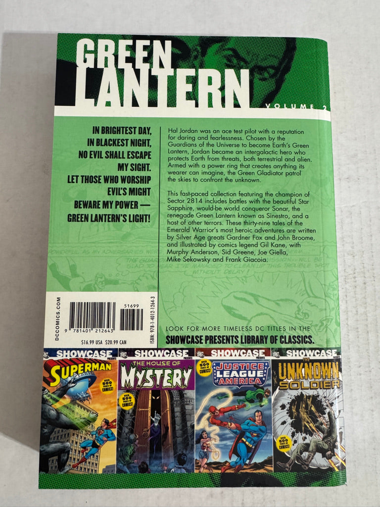 SHOWCASE PRESENTS GREEN LANTERN Vol 2 TPB NM OOP