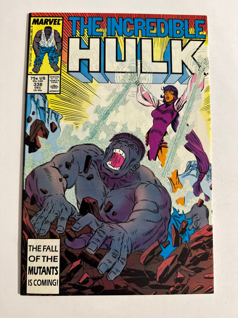 INCREDIBLE HULK #338 NM- 1ST APPEARANCE