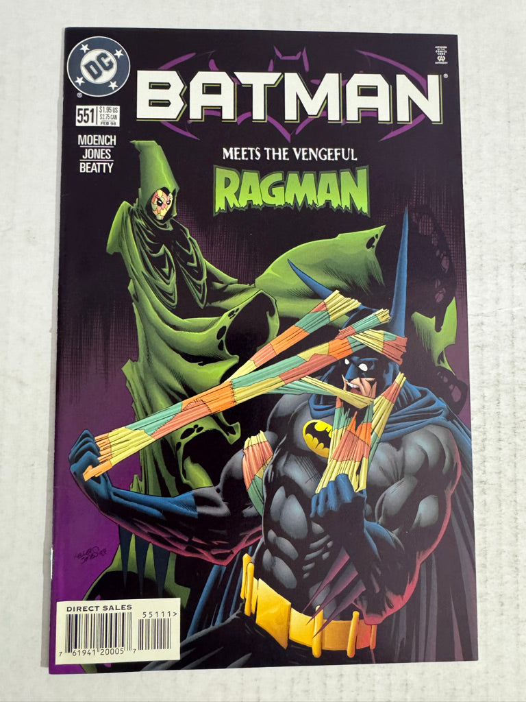 BATMAN #551 NM- Kelley Jones Cover