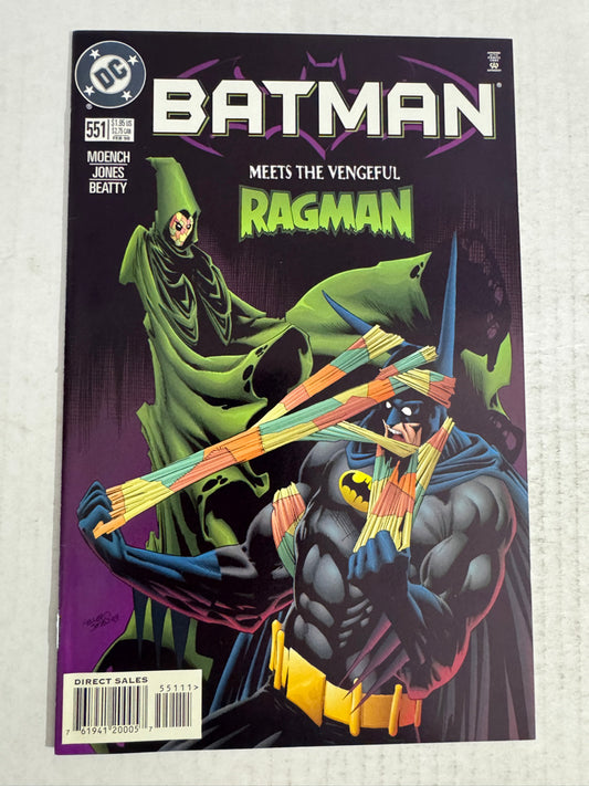 BATMAN #551 NM- Kelley Jones Cover