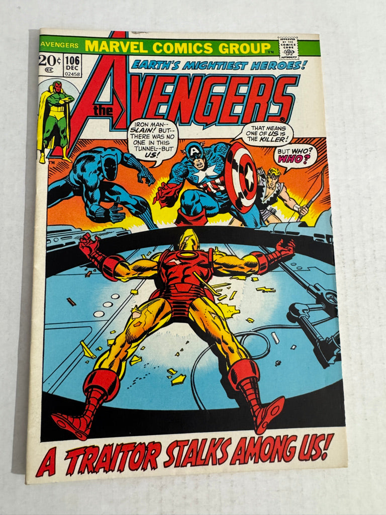 AVENGERS #106 VF/NM