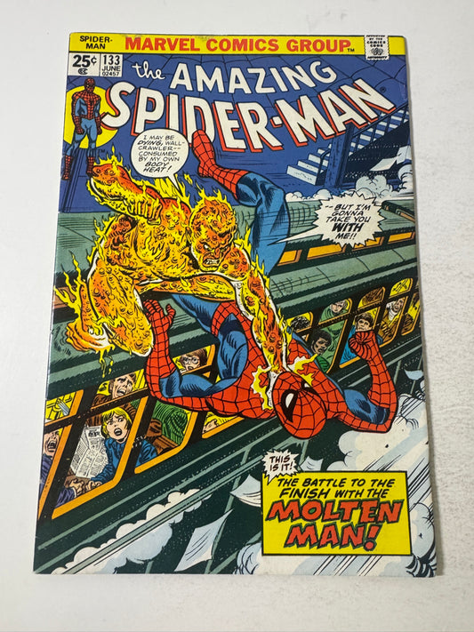 AMAZING SPIDER-MAN #133 VG/FN