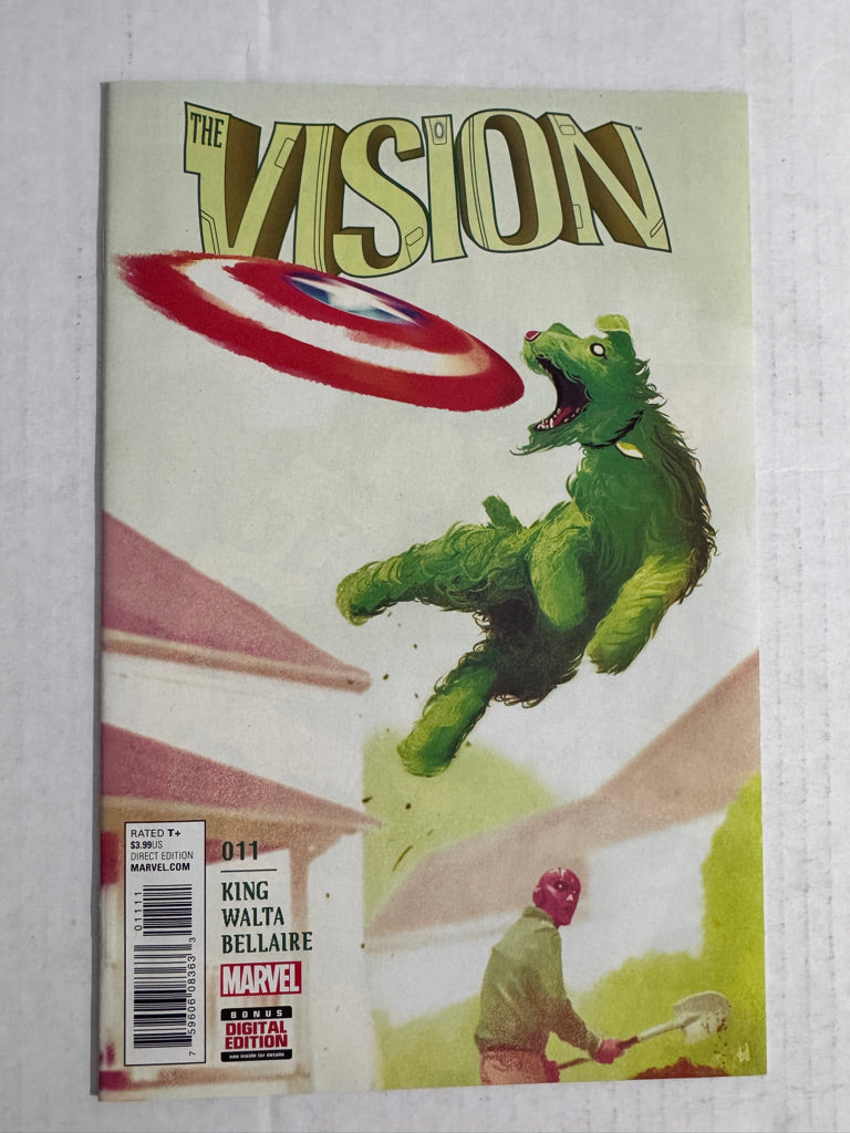 THE VISION #11 Vol 2 NM Mike Del Mundo Cover