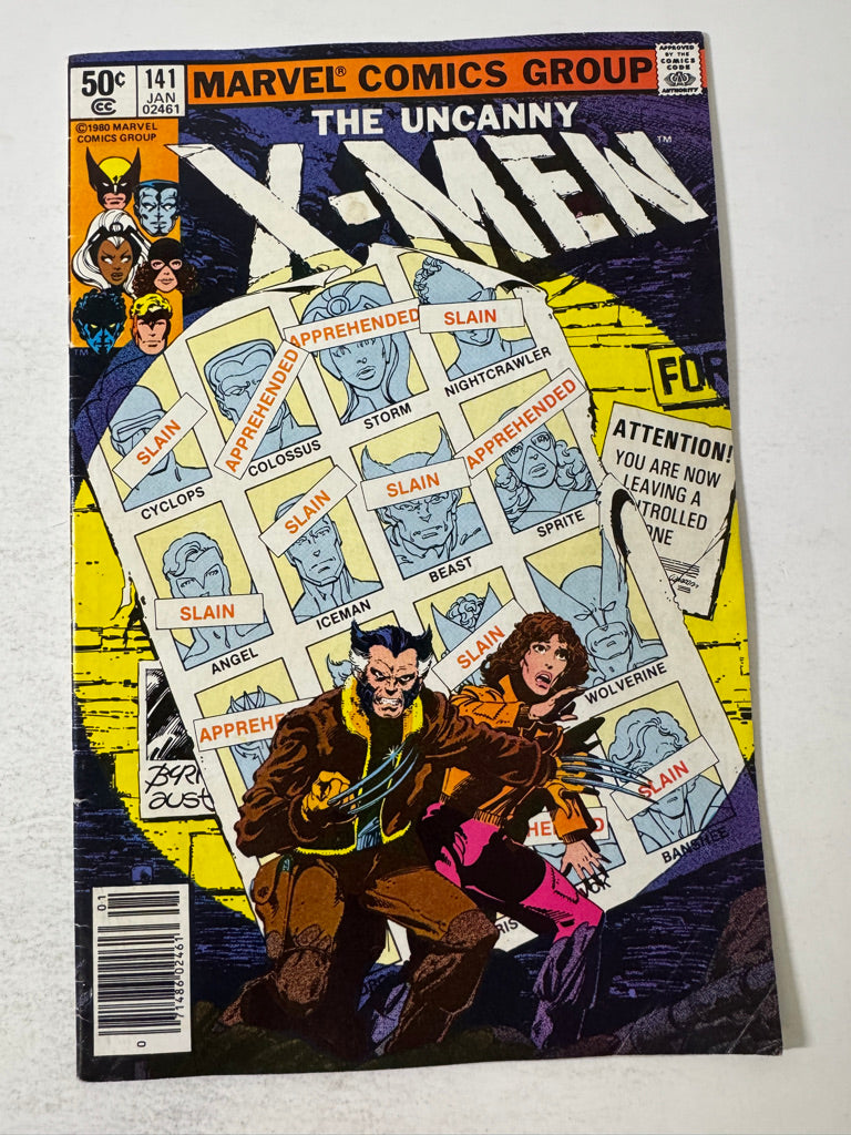 UNCANNY X-MEN #141 VG/FN NEWSSTAND 1ST APPEARANCE