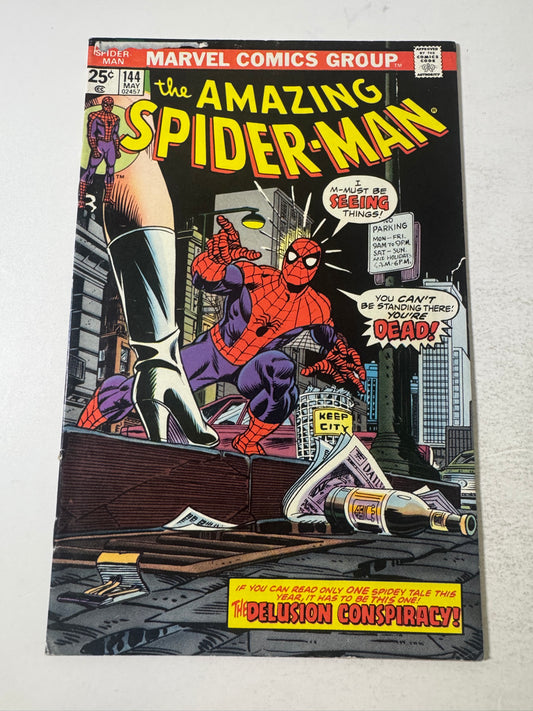 AMAZING SPIDER-MAN #144 GD/VG 1ST APPEARANCE